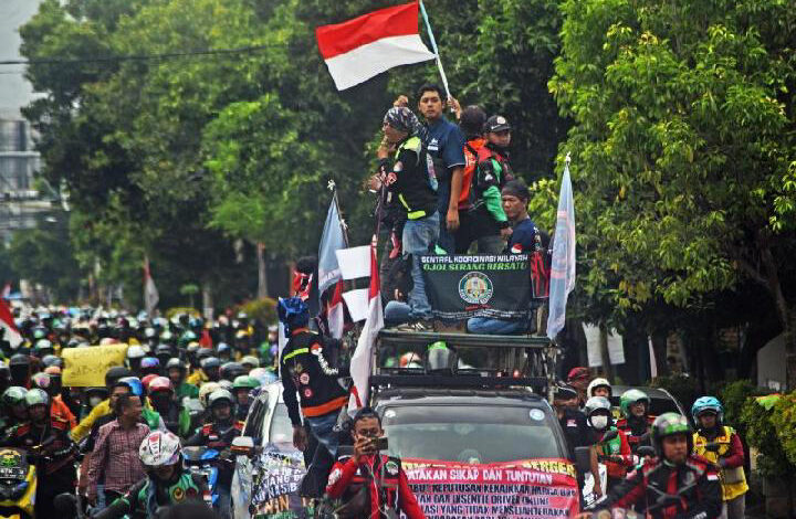 Koalisi Ojol Nasional Gelar Aksi Demo, Pengemudi Ojol Mogok Terima Pesanan Hari Ini