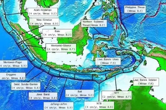 Bahaya Zona Megathrust bagi Indonesia