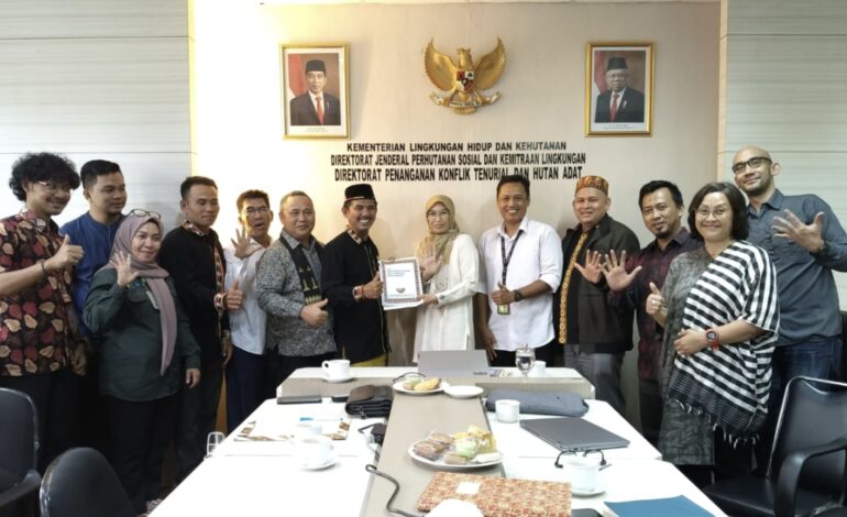 KLHK Dukung Pengakuan Hutan Adat Singgersing