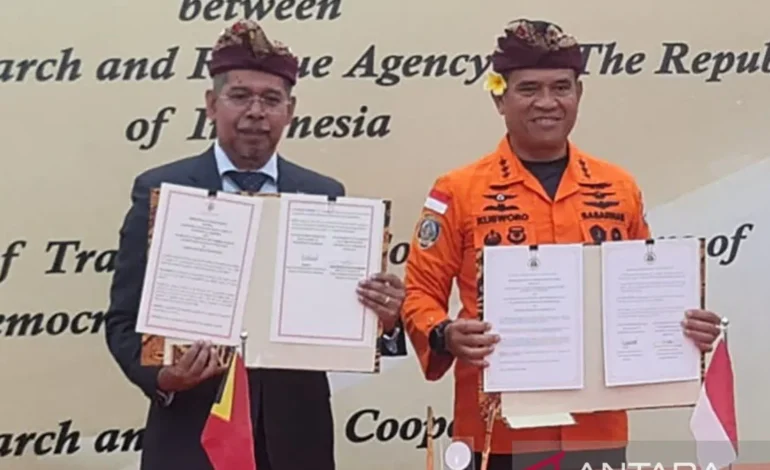 Indonesia dan Timor Leste Perkuat Kerja Sama SAR Penerbangan dan Maritim