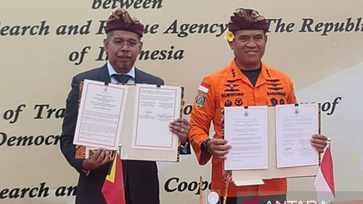 Indonesia dan Timor Leste Perkuat Kerja Sama SAR Penerbangan dan Maritim