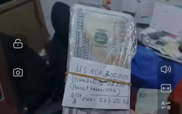 Uang Suap Hakim yang Bebaskan Ronald Tannur Ditemukan dengan Label “Untuk Kasasi”