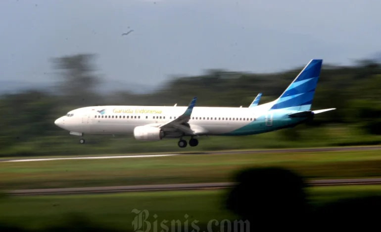 Tingkat Keterisian Penumpang Garuda ke Bali Mencapai 80%