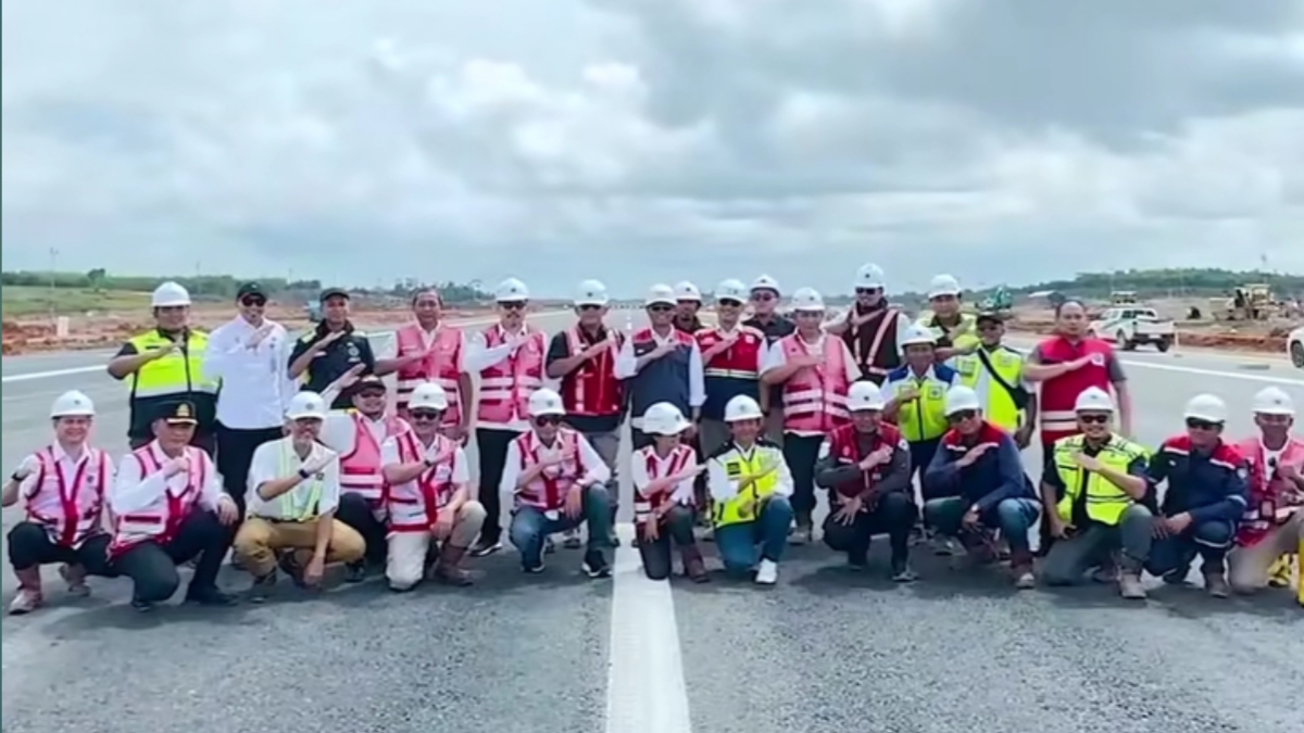 Uji Coba Pendaratan Pesawat Besar di Bandara IKN Dilakukan Besok