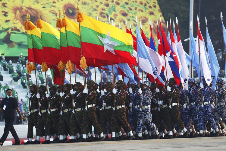 Kapal AL Rusia Tiba di Myanmar untuk Latihan Maritim dengan Junta Militer