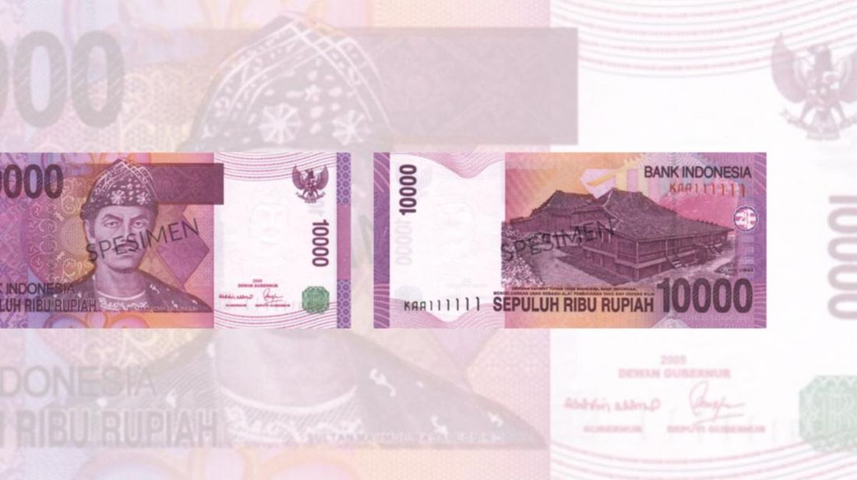 Bank Indonesia: Uang Rp 10.000 Emisi 2005 Masih Sah Digunakan