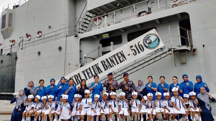 Lanal Palu Kenalkan Dunia Maritim kepada Anak PAUD