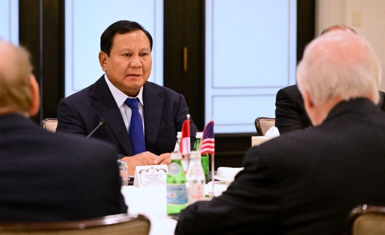 Pertemuan Tertutup: Kepala CIA Bertemu Presiden Prabowo