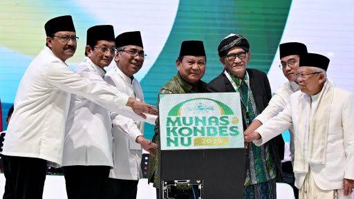 Prabowo di Harlah NU ke-102: Merasakan Aura Sejuk, Semangat Baru untuk Bangsa