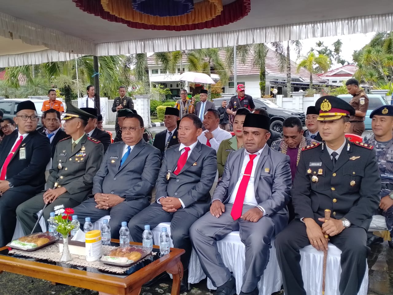 Upacara HUT Ke – 56 Kabupten Kepulauan Yapen, di Pimpin Langsung Bupati Benyamin Arisoy